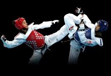 Taekwondo, Kore kökenli bir dövüş sanatıdır ve modern dövüş sporlarının en popüler dallarından biridir. Bu spor, tekme, yumruk ve el ile savunma hareketlerine dayalı bir dövüş sanatıdır. Taekwondo, güçlü ve etkili tekniklerle rakibe zarar vermeden, aynı zamanda vücudu korumayı ve zihni geliştirmeyi amaçlar. Hem savunma hem de saldırı için uygun hareketler içeren taekwondo, aynı zamanda fiziksel dayanıklılık, hız, güç ve çeviklik gerektirir. Tüm haber detayı için tıklayınız.