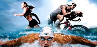 Triatlon, üç farklı spor dalını ard arda yapan zorlu bir dayanıklılık sporu olarak bilinir. Bu spor dalı, yüzme, bisiklet sürme ve koşu olmak üzere üç aşamadan oluşur. Triatlon, olimpiyat sporları arasında yer almasının yanı sıra, dünya çapında pek çok amatör ve profesyonel sporcu tarafından büyük bir tutku ile yapılmaktadır. Triatlonun zorluk seviyesi oldukça yüksektir ve her bir aşama sporcuların fiziksel, zihinsel ve teknik becerilerini sınar. Konulu bir haber görseli.